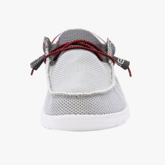 HEY DUDE WALLY TRI SOX  RED AND GREY - Picture 4 of 8